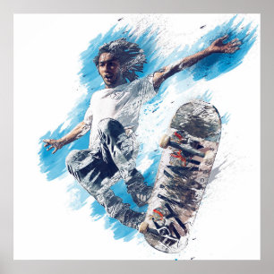 Poster Skateboarder 