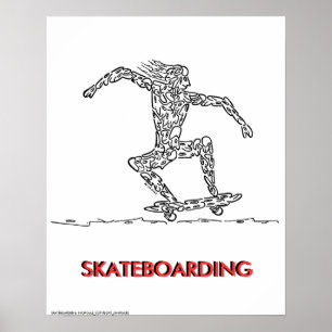 POSTER SKATEBOARDING