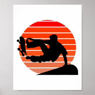 Poster Skateboarding Forever