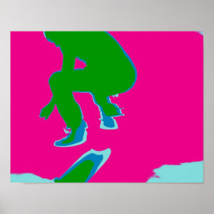Poster Skater pop espécie