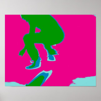 Poster Skater pop espécie