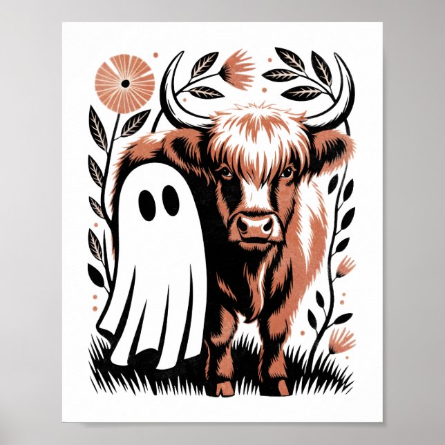 Poster Skeleton Cow Parade (Frente)