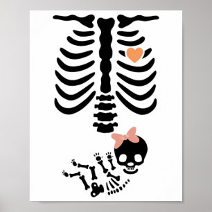 Poster Skeleton Skeleton Halloween