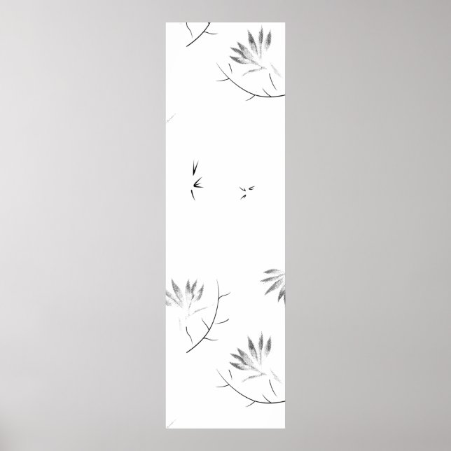 Poster Sketch, Sinal de Pedestal Granito (Frente)