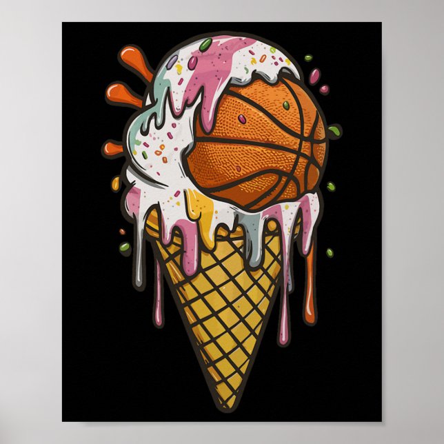 Poster Sketll Ice Cream Sketll  (Frente)