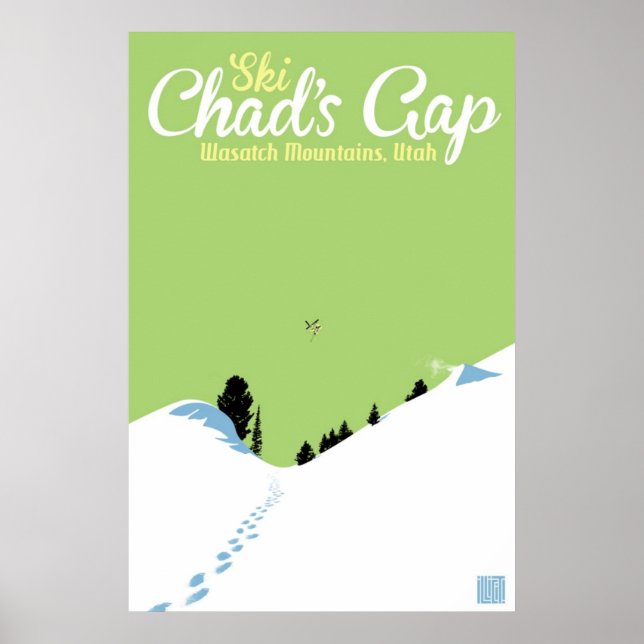 Poster Ski Chad's Gap (Frente)