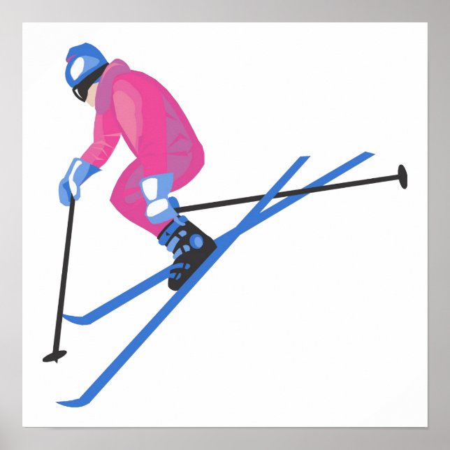 Póster Ski Jumper (Frente)