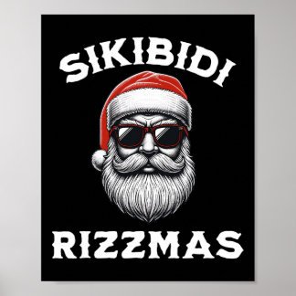 Poster Skibidi Rizzmas Natal Rizz Adolescentes Meninos Cr