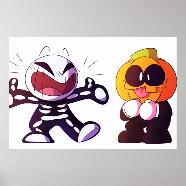 Poster Skid e Pump aguda (Frente)