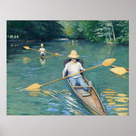 Poster Skiffs - Gustave Caillebotte Fine Art