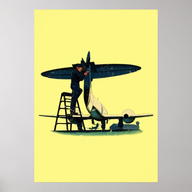 Poster Skilled Hands Are Needed - Join the RAF (Frente)