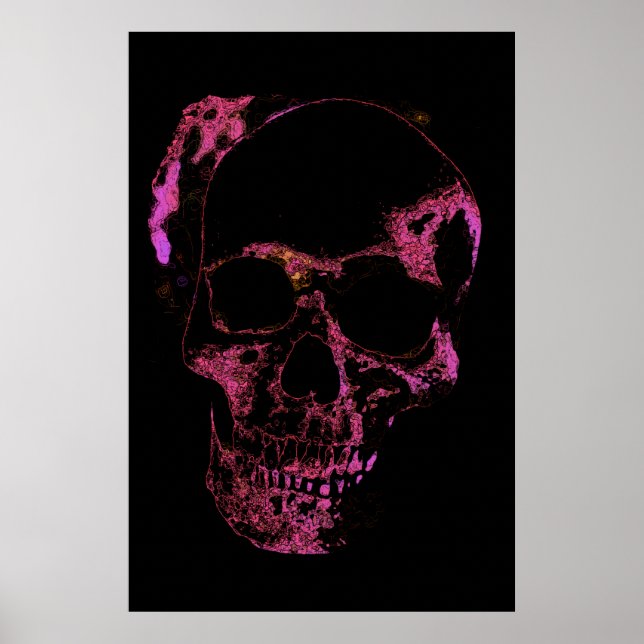 Póster Skull Fantasy Art (Frente)
