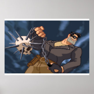 Poster Skull Mace
