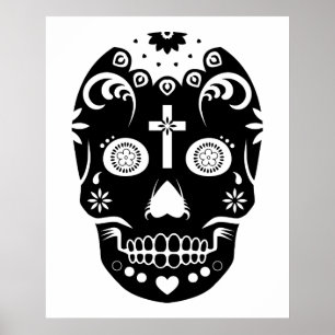 Poster skullz do açúcar: 2