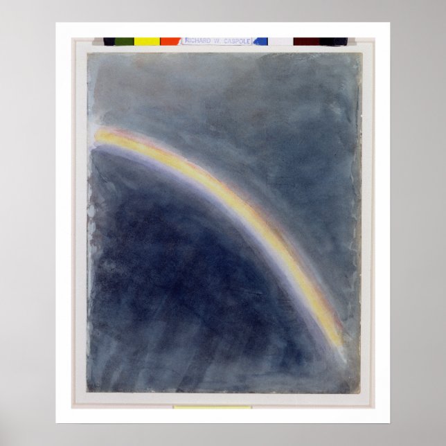 Póster Sky Study with Rainbow, 1827 (c/c no papel) (Frente)