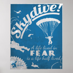 Poster Skydive!