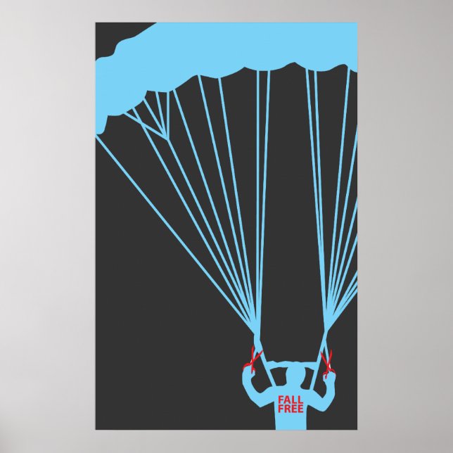 Póster skydive suicida (Frente)
