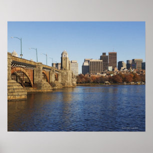 Póster Skyline 2 dos EUA, Massachusetts, Boston