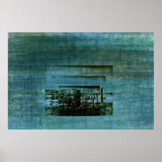 Poster Skyline - baía de Copenhagen