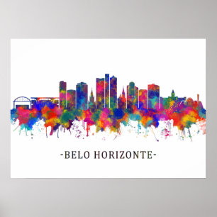 Poster Skyline Belo Horizonte