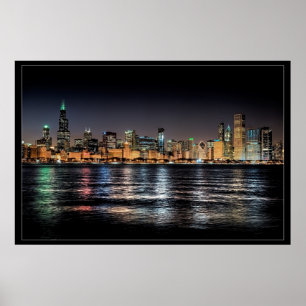 Poster Skyline Chicago