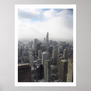 Póster Skyline de Chicago