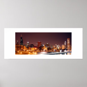 Póster Skyline de Chicago