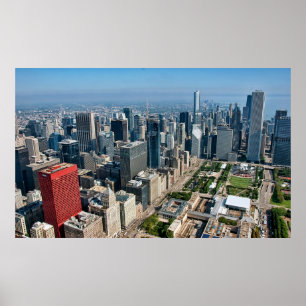 Póster Skyline de Chicago