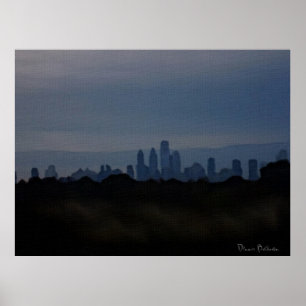 Póster Skyline de Las Vegas