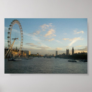 Poster Skyline de Londres
