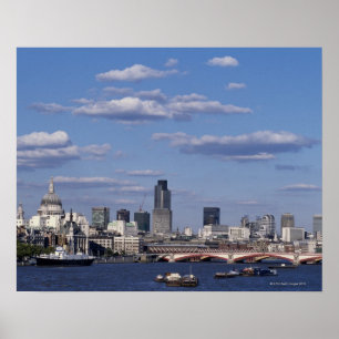 Póster Skyline de Londres