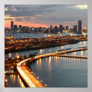 Poster Skyline de Miami