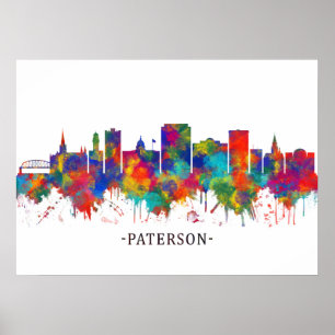 Poster Skyline de Nova Jersey