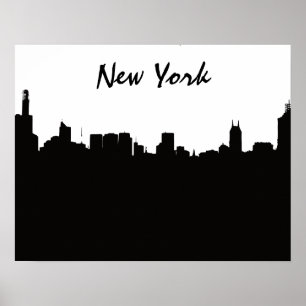 Póster Skyline de NYC