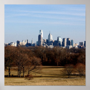 Poster Skyline de Philadelphfia
