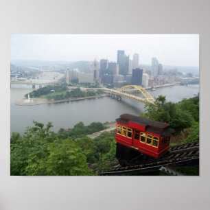 Póster Skyline de Pittsburgh
