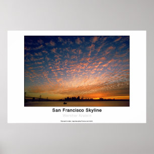 Póster Skyline de San Francisco