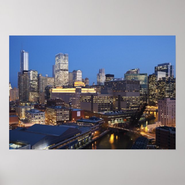 Poster Skyline e River (Frente)