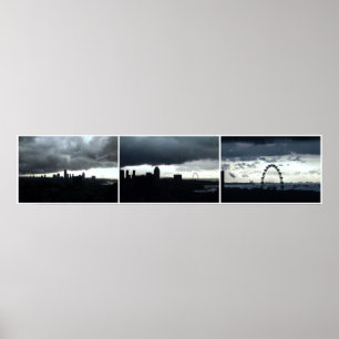 Poster Skyline No2 de Singapore