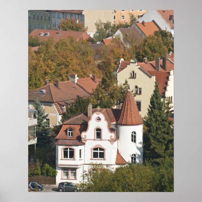 Póster Skyline of Bamberg, Alemanha (Frente)
