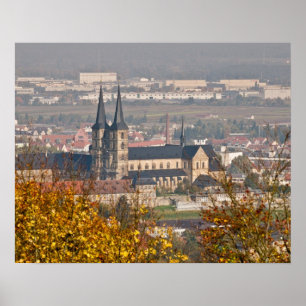 Póster Skyline of Bamberg, Alemanha