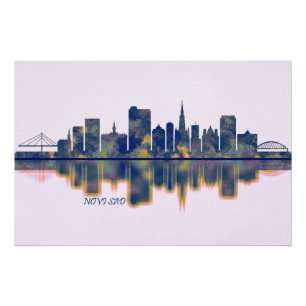 Póster Skyline triste
