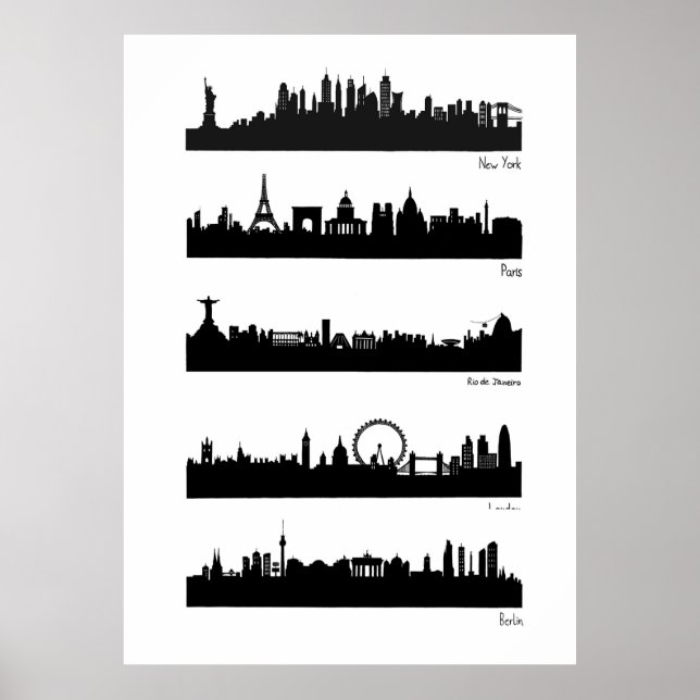 Poster Skylines - Mundo 2 (Frente)