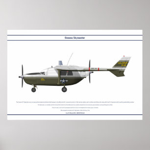 Póster Skymaster EUA 4