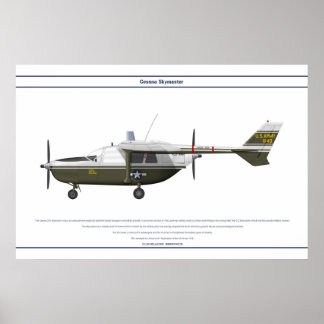 Póster Skymaster EUA 4