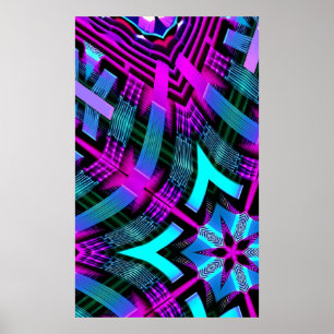 Poster Skyriser de inverno - Ken Gage Art