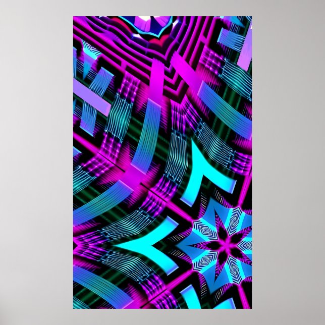 Poster Skyriser de inverno - Ken Gage Art (Frente)