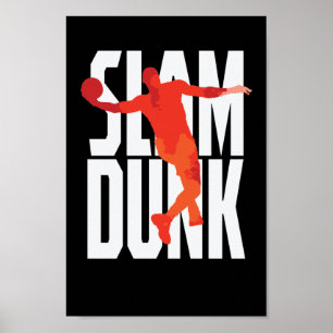 Poster Slam Dunk Basketball