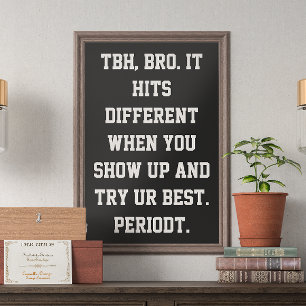 Poster Slang da Classe de Decador de Sala de Aula da Esco