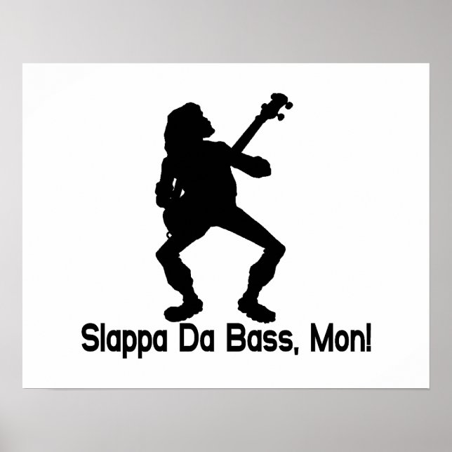 Poster Slappa Da Bass Mon (Frente)